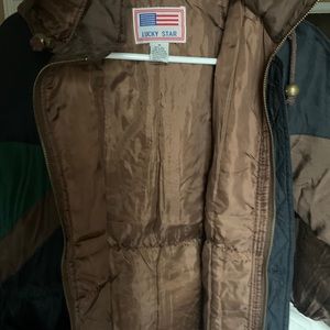 Vintage silk windbreaker jacket by lucky star